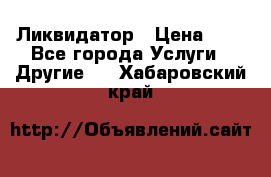 Ликвидатор › Цена ­ 1 - Все города Услуги » Другие   . Хабаровский край